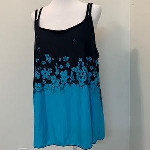 Women swim top plus-size 18W